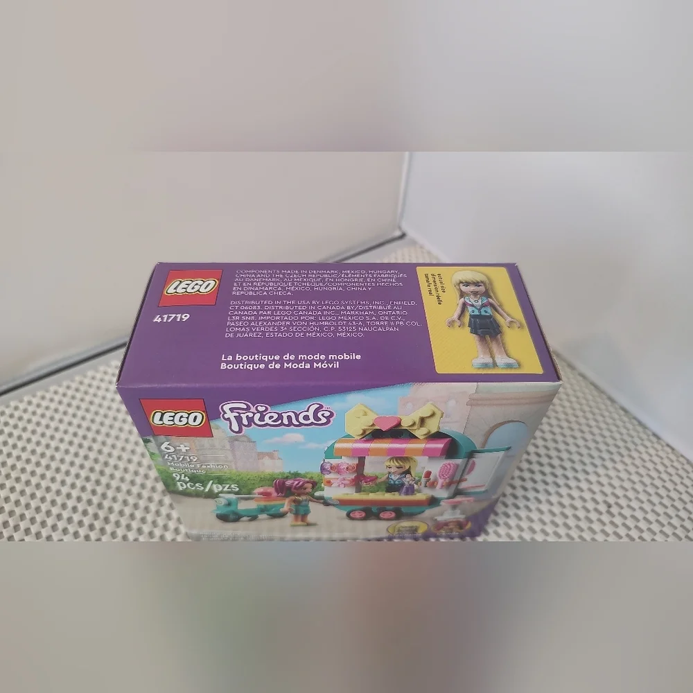 Lego Friends 41719 Mobile Fashion Boutique Building Toy NWT